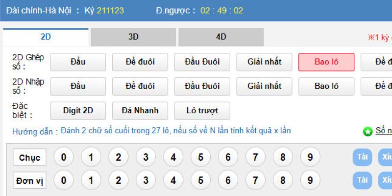 Xổ số VIVA88 là hình thức cá cược khá phổ biến hiện nay